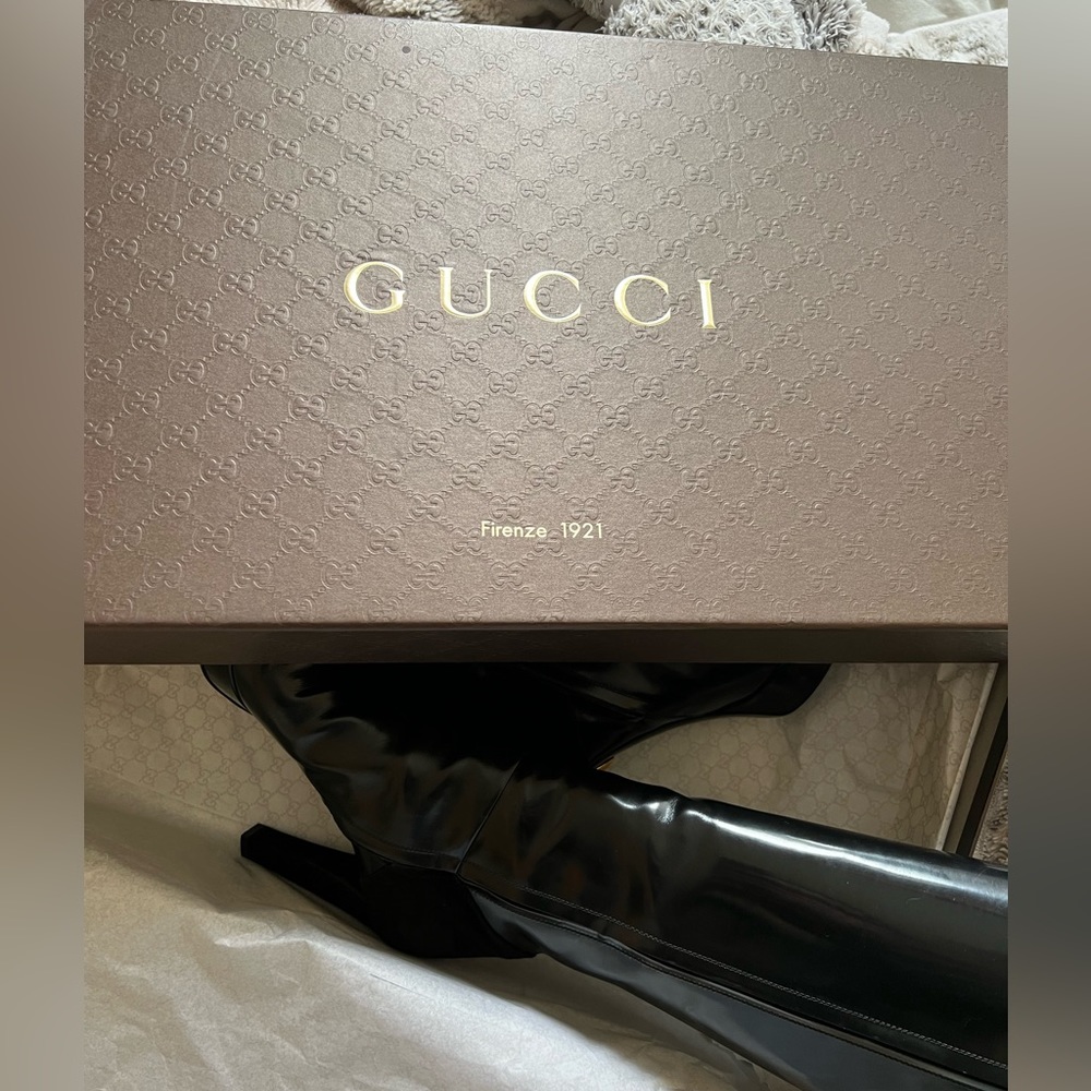 Gucci women’s black boots